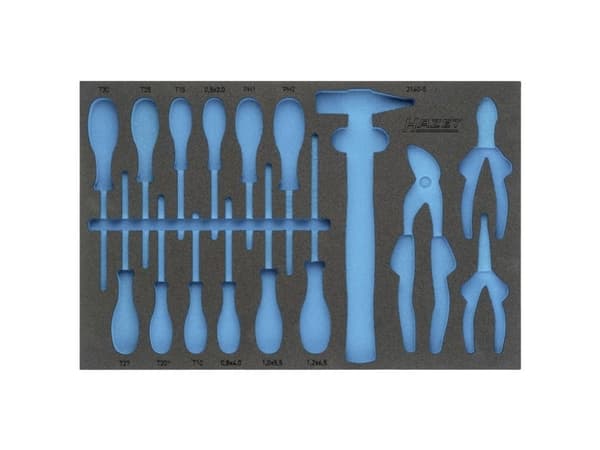 Hazet 163-330L 163-330L Skumplastindlæg (L x B) 519 mm x 342 mm