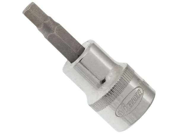 Vigor V2283N, Slaghylsa, Silver, 1 huvuden, 3/8", Metriska/brittiska, 10 mm