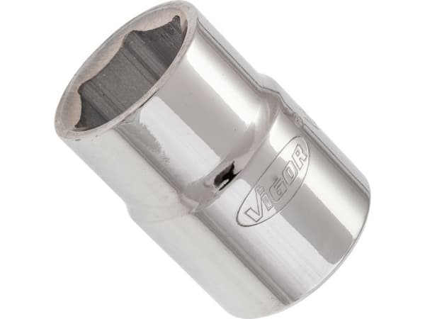 Vigor V2326N, Slaghylsa, Silver, 1 huvuden, 3/4", Metriska/brittiska, 20 mm