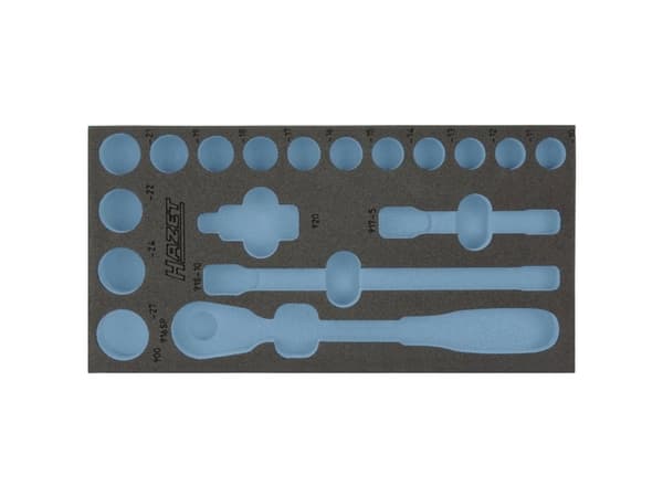 Hazet 163-191L 163-191L Skumplastindlæg (L x B) 342 mm x 172 mm
