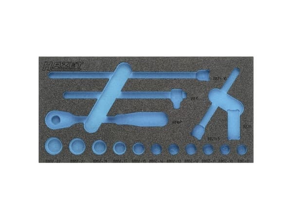 Hazet 163-335L 163-335L Skumplastindlæg (L x B) 342 mm x 172 mm
