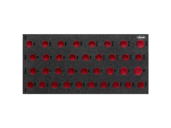 Vigor V5099-L V5099-L Vaahtomuovisetti (L x S) 393 mm x 188 mm