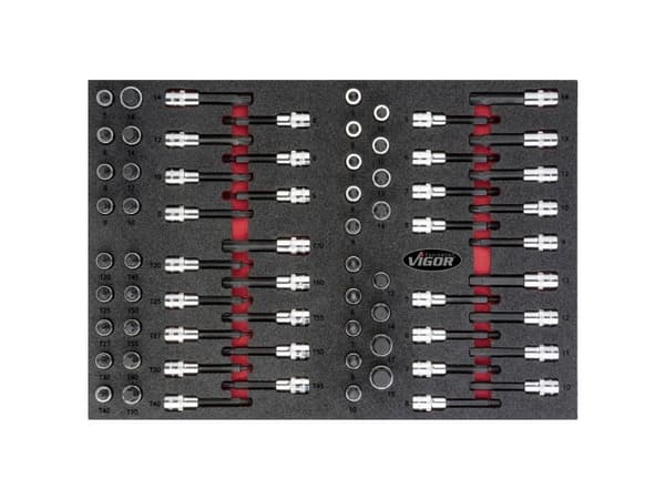 Vigor V4753 Skruetrækker-bit-sæt V4753