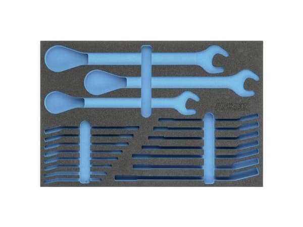 Hazet 163-366L 163-366L Skumplastindlæg (L x B) 519 mm x 342 mm