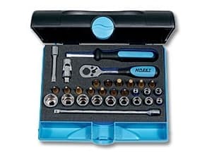 HAZET 854-2, Svart, 98 mm, 52 mm, 180 mm, 790 g, 38 verktøy