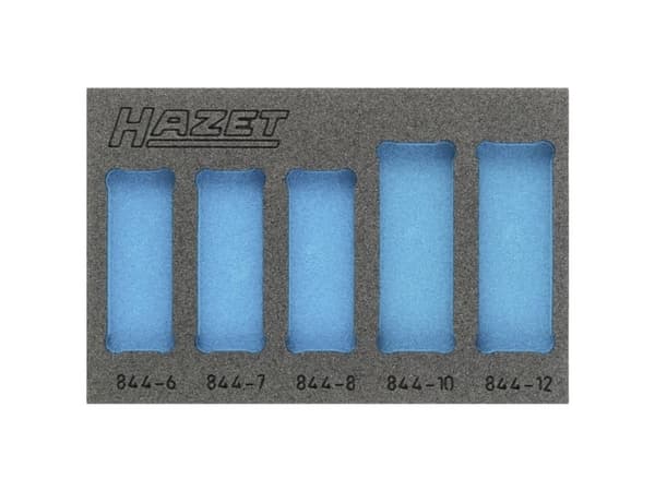 Hazet 163-347L 163-347L Skumplastindlæg (L x B) 172 mm x 114 mm