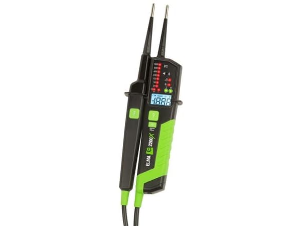 ELMA INSTRUMENTS Elma 2200X on ainutlaatuinen jännite-/transienttitestauslaite, joka takaa erityisen korkean turvallisuuden