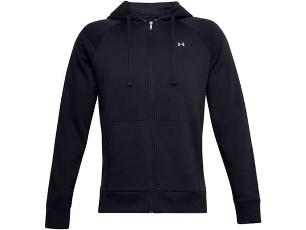 Men's Under Armour Rival Fleece FZ Hoodie black 1357111 001