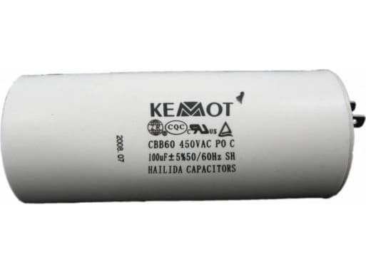 Kemot URZ3142 kondensator 100uF 450V for enfasemotorer
