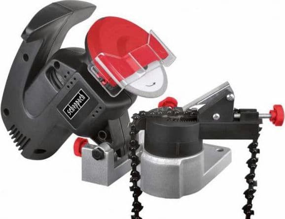 Scheppach KS1200, 220 W, 7500 RPM, Sort, Rød, Sølv, 10 cm, 140 mm, 350 mm