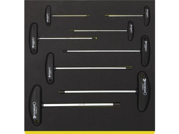 Stahlwille TCS 10768/8 Vinkelskruetrækker-sæt 2 mm, 2.5 mm, 3 mm, 4 mm, 5 mm, 6 mm 8 dele