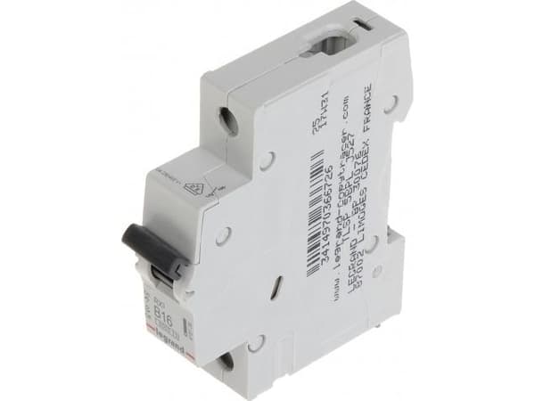 Legrand kretsbrytare LE-419136 enfas 16A Typ B LEGRAND