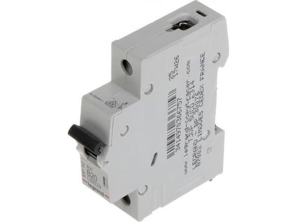 Legrand kretsbrytare LE-419137 enfas 20A Typ B LEGRAND