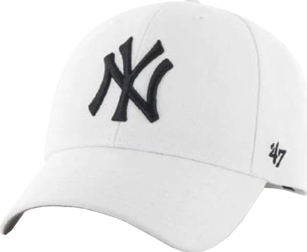 47 Brand 47 Brand New York Yankees MVP-lippis B-B-MVPSP17WBP-WH valkoinen Yksi koko