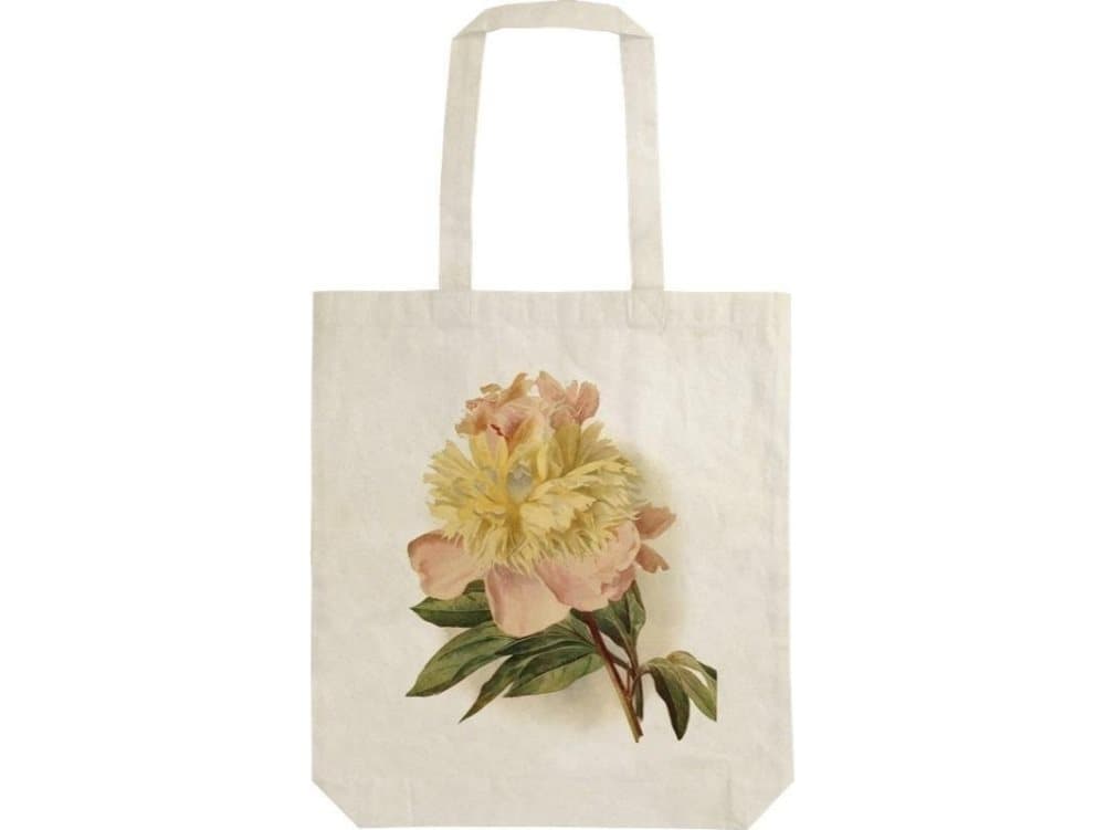 Skona Ting Cotton bag STBAG38 Peony Shopper