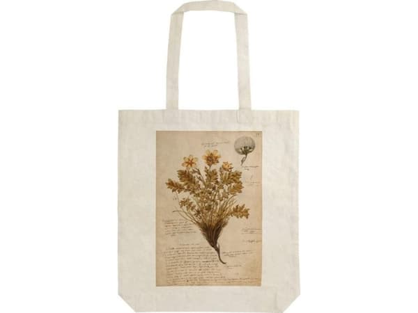 Skona Ting Puuvilla laukku STBAG36 Anno 1550 Ostoskassi laukku