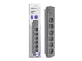 Pikkukuva 2 / 5: Qoltec 50277, 1,8 m, 6 AC-pistorasia(a), Sisätila, Type F (CEE 7/4), Harmaa, EU Directive 2002/96 / EC