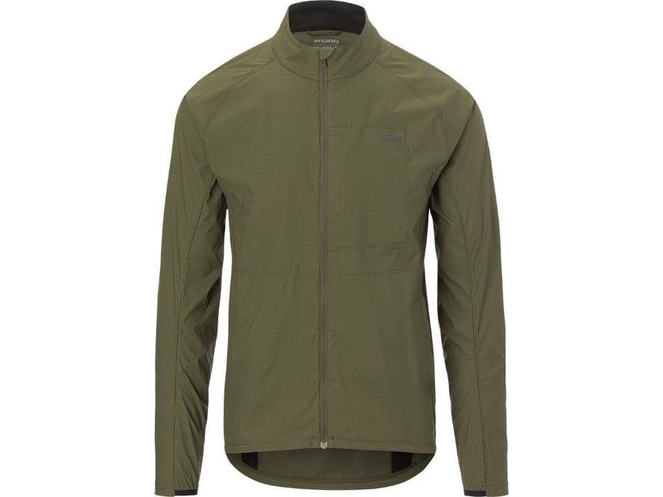 GIRO Windbreaker men GIRO STOW olive size. M