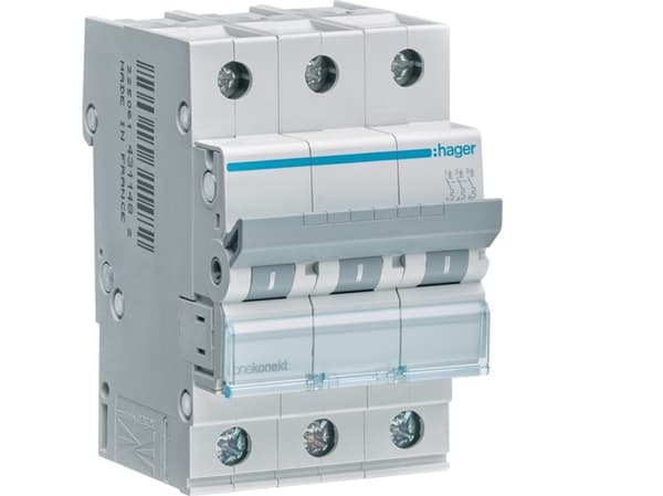 Hager MCN306E, 230 - 400 V