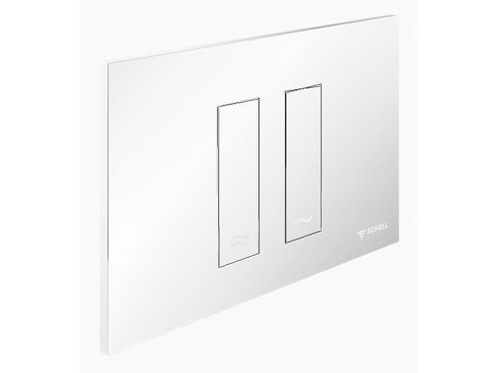 Schell Wc Operating Panel Montus Tower White