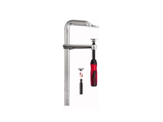 BESSEY GZ16-2K, F-klemme, Plast, Stål, 16 cm