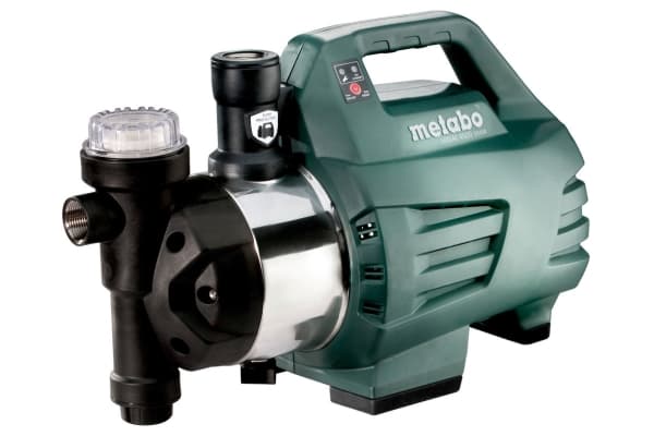 Metabo HWAI 4500 INOX, 1300 W, AC, 4,8 stang, 4500 l/t, IPX5, Sort, Grønn