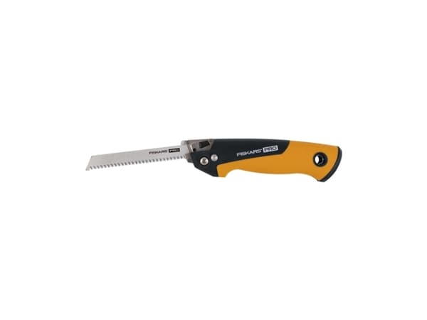 Fiskars 1062934, Beskjæringssag, Tre, Sort, Sølv, Gult, Sort, Gult, 15 cm, 300 mm