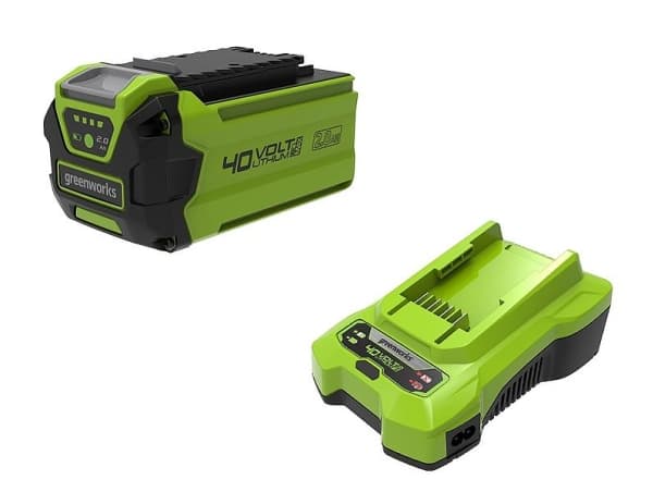 Greenworks 2936607, Set med batteri och laddare, Litium-Ion (Li-Ion), 2 Ah, 40 V, Greenworks, Borr, Borrhammare