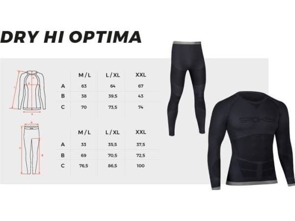 Spokey Dri Hi Optima Set huvtröja + byxor r. XL/XXL Spokey