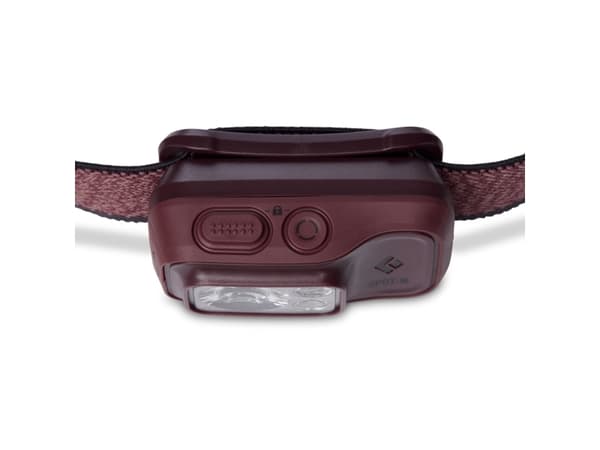 Black Diamond Spot 400-R, Hodebåndslommelykt, Bordeaux, Knapper, 1 m, IP67, 400 lm