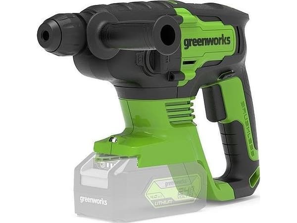 Greenworks 3803107, Nøkkelløs, Sort, Grønn, Børsteløs motor, 1,8 cm, 1,2 J, 1,3 cm