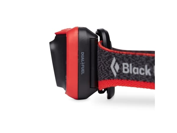 Black Diamond Spot 400, Hodebåndslommelykt, Sort, Rød, Knapper, 1,1 m, IPX8, LED