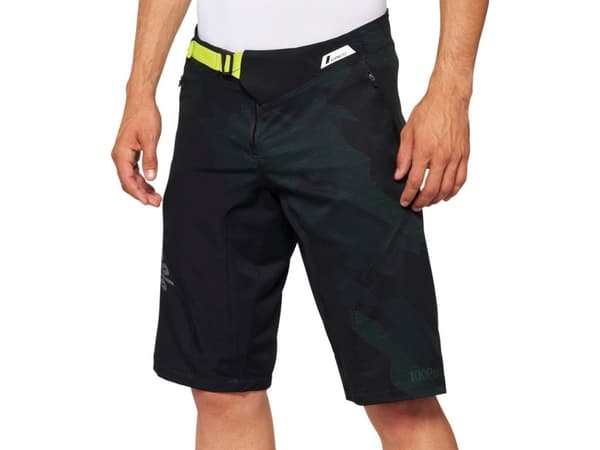 100% Herrshorts 100% AIRMATIC LE Shorts svart camo storlek 32 (46 EUR) (NY 2022)