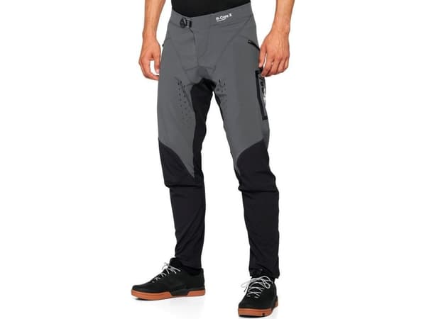 100% Miesten housut 100% R-CORE X Housut harmaa koko 30 (EUR 44) (UUSI 2022)