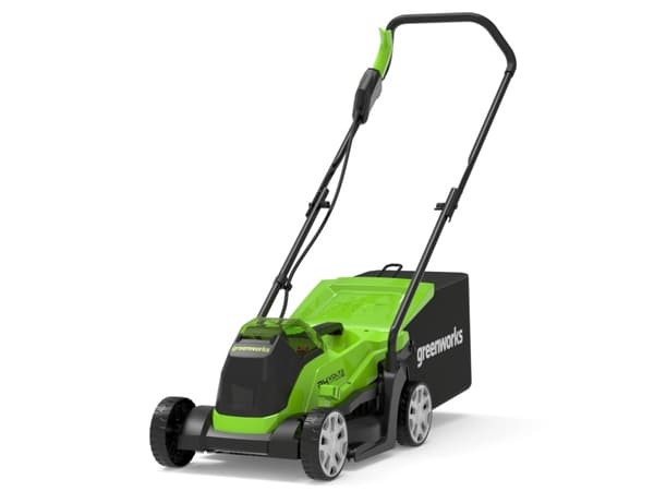 Greenworks 2516107, Gressklipper som man spaserer bak, 520 m², 3,3 cm, 2,5 cm, 7,5 cm, 260 m²