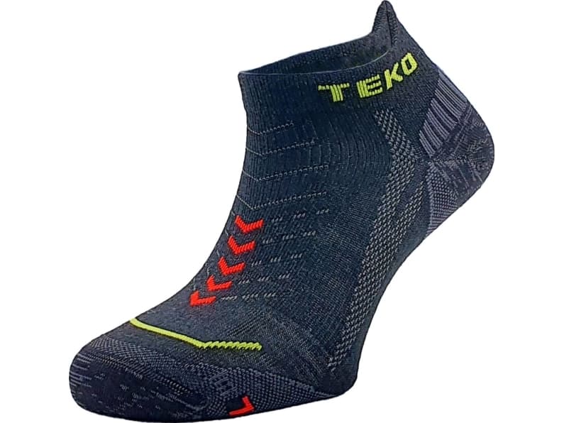 TEKO Socks ecoRUN ULTRA Low Cut Ultralight Cushion 1.0 Black L (42-45)
