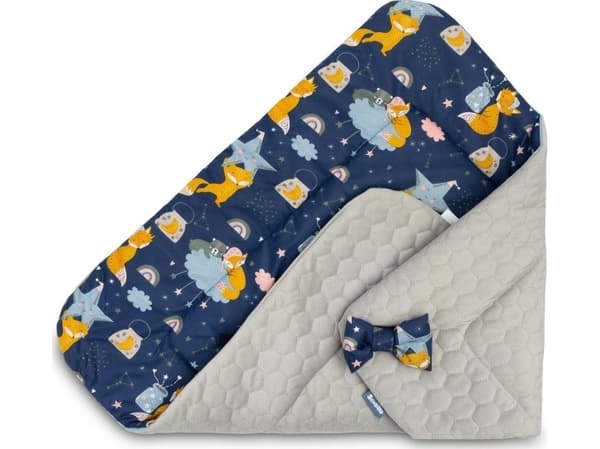 Sensillo HORN VELVET NAVY FOXES 75X75 42303/8908