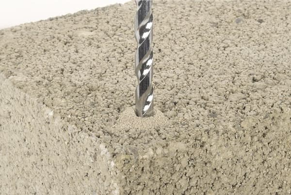 wolfcraft GmbH 4006885770904, Drill, Twist Betongbor, Høyrehåndsrotasjon, 9 mm, 120 mm, Murstein