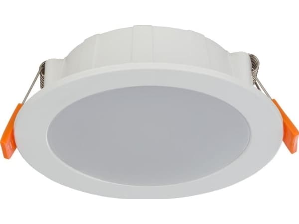 Ceiling lamp Nowodvorski Ceiling bathroom LAMP KOS 8781 Nowodvorski groove LED LUMINAIRE 8W 4000K round IP44 white