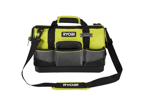 Ryobi RSSSTB1, Sort, Grønn, Polyester, 14 lommer, Vannbestandig, 380 mm, 290 mm