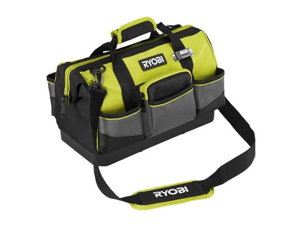 Ryobi RSSSTB1, Sort, Grønn, Polyester, 14 lommer, Vannbestandig, 380 mm, 290 mm