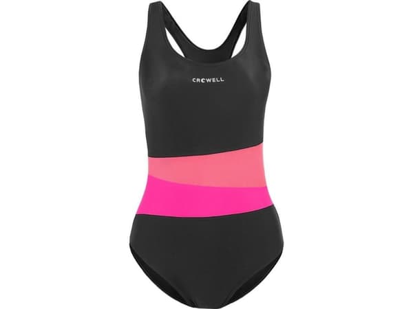 Badetøy for kvinner Crowell Lola col.03 svart-rosa (34)