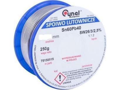 Cynel Cyna 2.5mm/250g Sn60Pb40 CYNEL