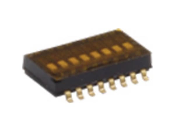 C & K Switches TDA08H0SB1R DIP-afbryder Poltal 8 1 stk Tape