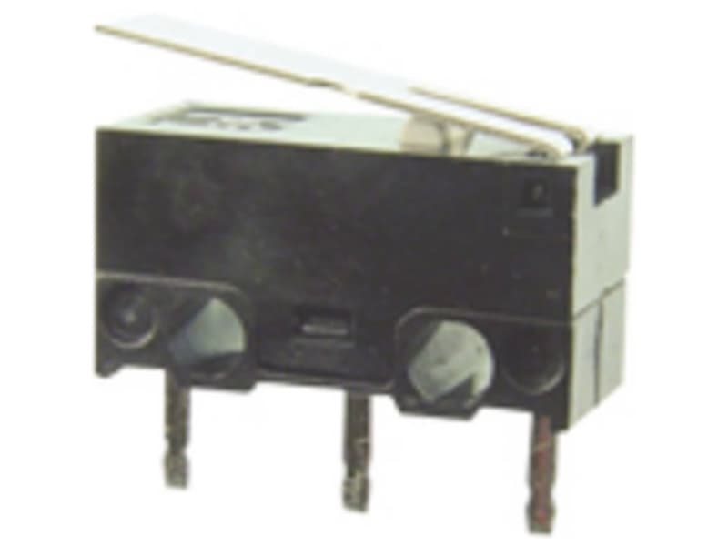 C & K Switches Mikrokontakt 125 V, 48 V/DC 100 mA 1 x tænd/(tænd)/tænd 1 stk Bulk