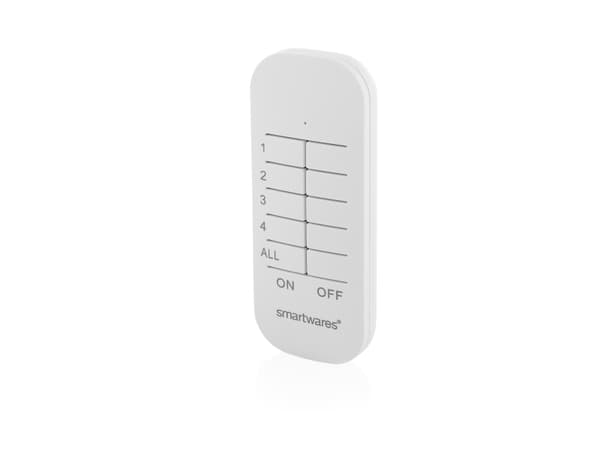 Smartwares SH4-90152 kauko-ohjain Langaton RF Älykodinkone, Älykäs kodinvalo Painikkeiden painaminen