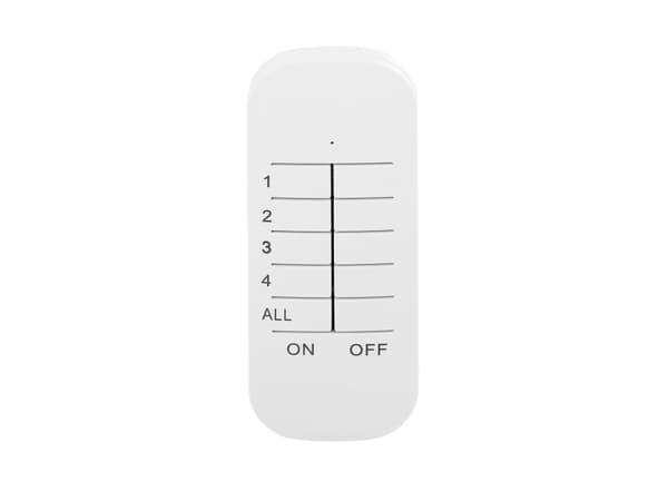 Smartwares SH4-90152 kauko-ohjain Langaton RF Älykodinkone, Älykäs kodinvalo Painikkeiden painaminen