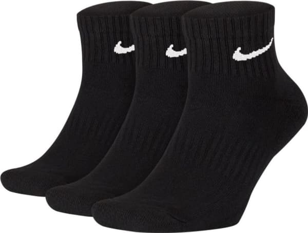 Sokker Nike Everyday Polstret ankel 3 par svart SX7667 010 - 42-46