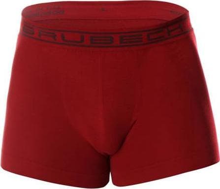 Brubeck BX00501A Klassiska boxershorts för män COMFORT COTTON mörkröd XL