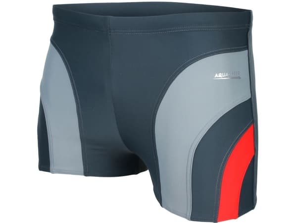 AQUA-SPEED SASHA grå/röda badshorts 336 storlek S /2399